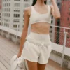 Accolade Short - Oatmeal Heather
