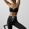 Airbrush Race Pace Bra - Black/White