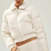 Cashmere Northstar Sweater Puffer - Ivory