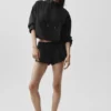 1/4 Zip Go Time Pullover - Black