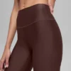 16'' High-Waist Airlift Capri - Brownstone