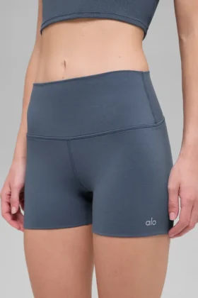 3″ Alo Softsculpt High-Waist Precision Short – Bluestone