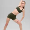 3" Alo Softsculpt High-Waist Precision Short - Green Olive