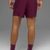 5" Adapt Running Short - Burgundy
