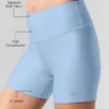 5" Airlift Energy Short - Seashell Blue
