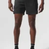 5" Game Time Ripstop 2-in-1 Short - Black/Black