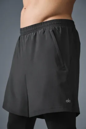 5″ Revival 2-in-1 Pant – Anthracite/Black