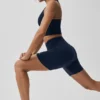 5" Seamless Ribbed Favorite Short - Navy