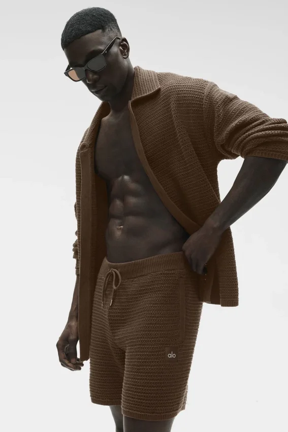 5" Shift Knit Short - Espresso