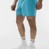 5" Traction Running Short - Blue Breeze
