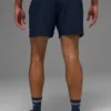 5" Traction Running Short - Navy