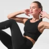 7/8 High-Waist Airbrush Legging - Black
