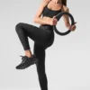 7/8 High-Waist Airlift Legging - Black