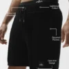 7" Coastline Knit Short - Black