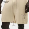 7" Cotton Cashmere Ever Soft Short - Sandy Beige