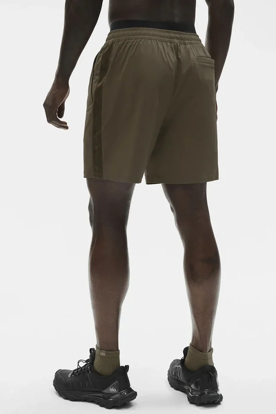 7" High Tide Board Short - Olive Tree