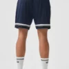 7" Key Mesh Basketball Short - Navy