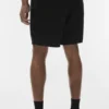 7" Linen Days Short - Black