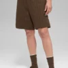 7" Pinstripe Short - Espresso Pinstripe