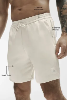 7″ Satin Horizon Short – Bone