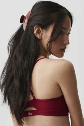90'S Claw Clip - Summer Romance Red