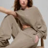 Accolade Crew Neck Pullover - Gravel