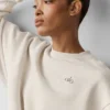 Accolade Crew Neck Pullover - Oatmeal Heather