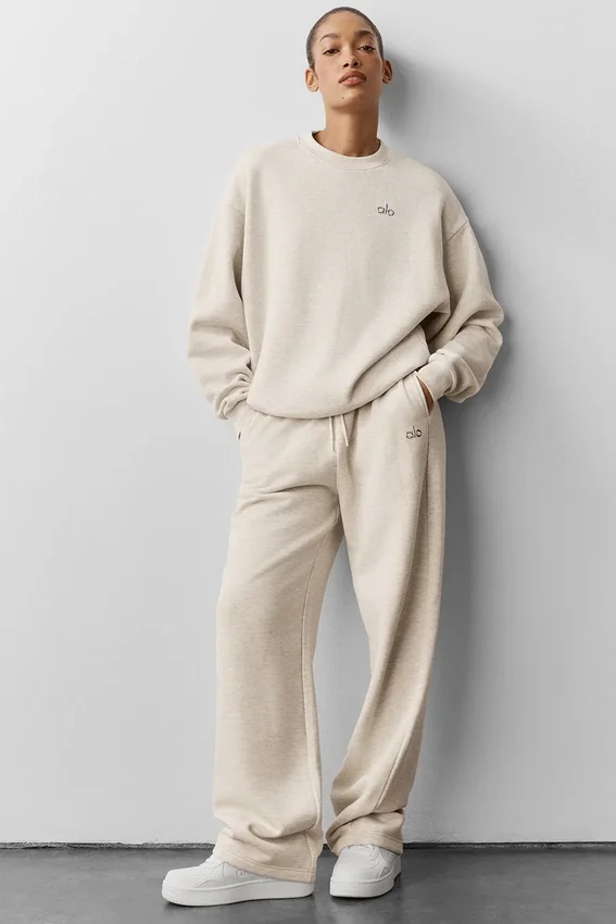 Accolade Straight Leg Sweatpant - Oatmeal Heather