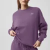 Accolade Crew Neck Pullover - Plum Kiss