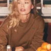 Accolade Crew Neck Pullover - Sun Kissed Brown