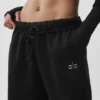 Accolade Cutoff Sweatpant - Black