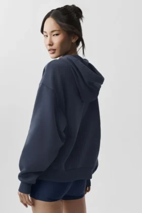 Accolade Full Zip Hoodie – Navy