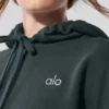 Accolade Hoodie - Charcoal Green