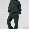 Accolade Hoodie - Charcoal Green