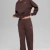 Accolade Straight Leg Sweatpant - Brownstone
