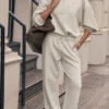 Accolade Straight Leg Sweatpant - Oatmeal Heather