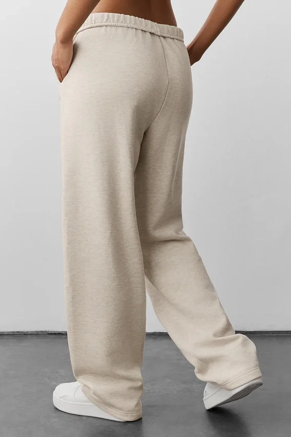 Accolade Straight Leg Sweatpant - Oatmeal Heather