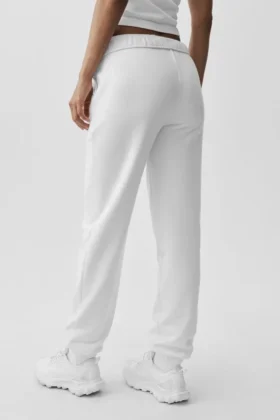 Accolade Sweatpant – White
