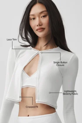 Affection Cardigan – White