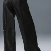Afterglow Wide Leg Track Pant - Black