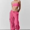 Low Rise Megastar Cargo Pant - Paradise Pink