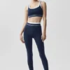 Airbrush High-Waist 7/8 Better Together Legging - Navy/White