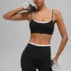 Airbrush Double up Bra - Black/White