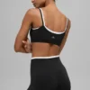 Airbrush Double up Bra - Black/White