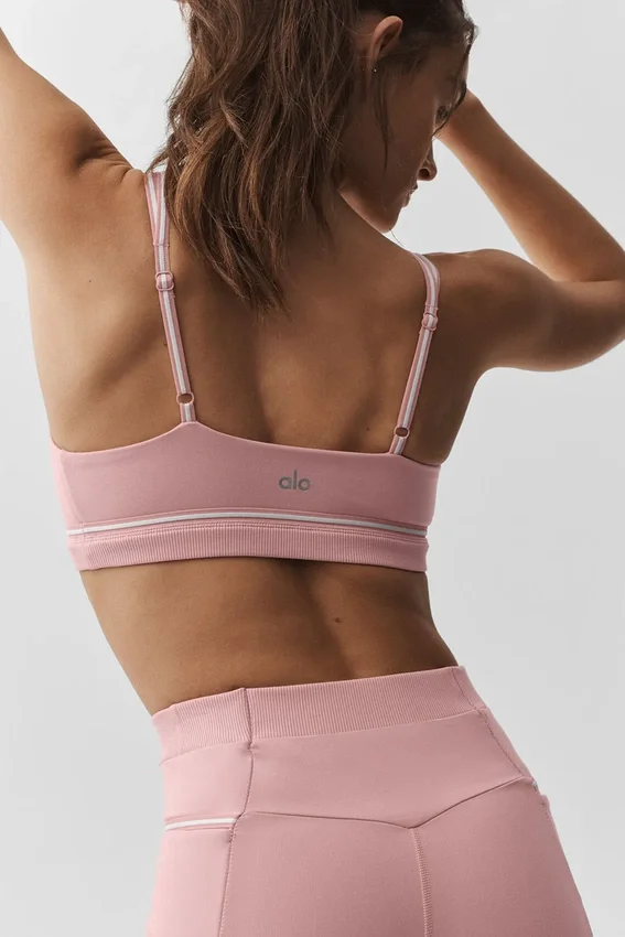 Airbrush Fast Track Bra - Vintage Pink/White