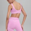 Airbrush Heart Throb Bra - Candy Heart Pink/White