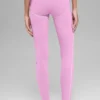 Airbrush High-Waist 7/8 Heart Throb Legging - Candy Heart Pink/White