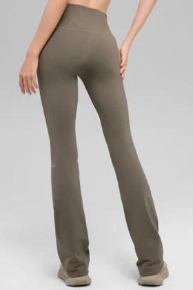 Airbrush High-Waist Bootcut Legging – Light Cocoa
