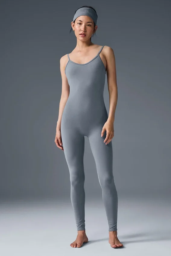 Airbrush One and Done Onesie - Steel Grey
