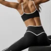 Airbrush Race Pace Bra - Black/White